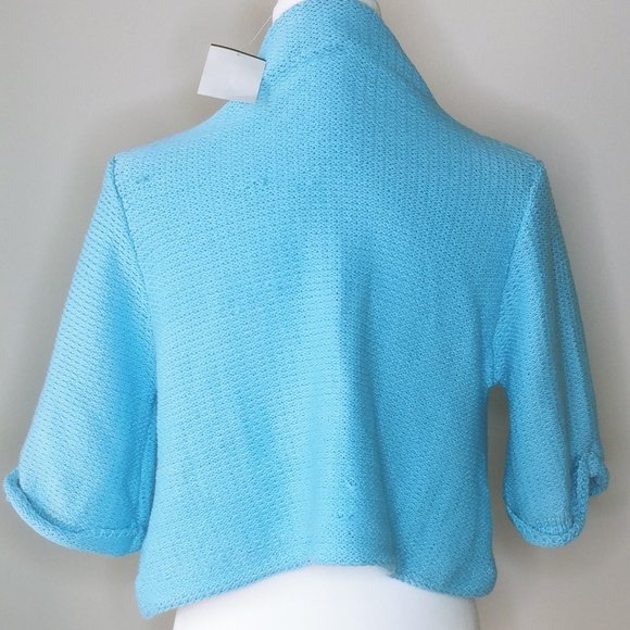 BeBe Blue Cardigan - Size Medium - Picture 3 of 6